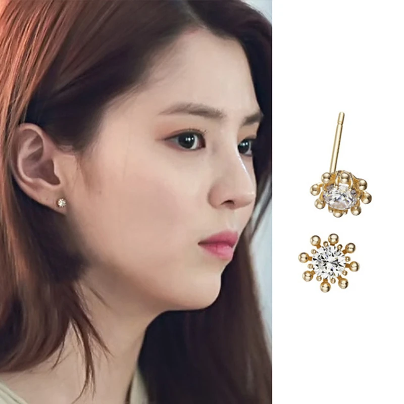 

Korean Drama The World of the Married Fashionable new flowers bloom exquisite EarringsKorean style elegant high quality Earrings
