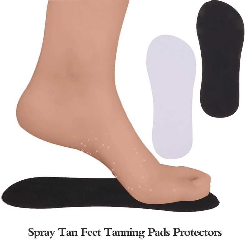 

10 пар липкие ноги для загара эва распылитель загар защита для ног Аксессуары без солнца