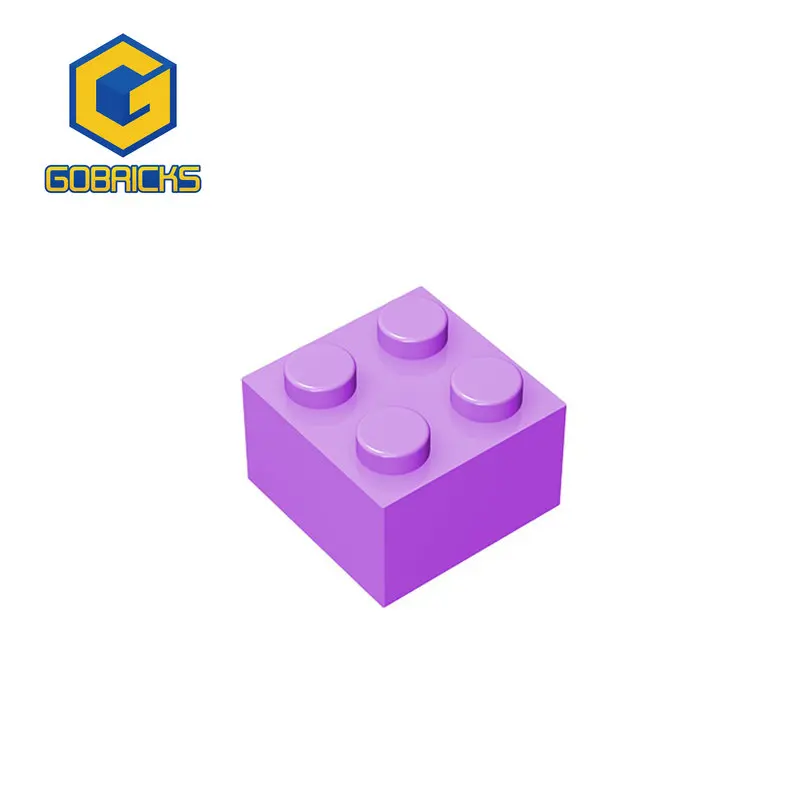 Фото Gobrick, 10 шт., кирпич MOC 3003 6223 35275 2x2, высокотехнологичный переключатель для строительных блоков, запчасти «сделай сам», кирпичная игрушка, совме... №2