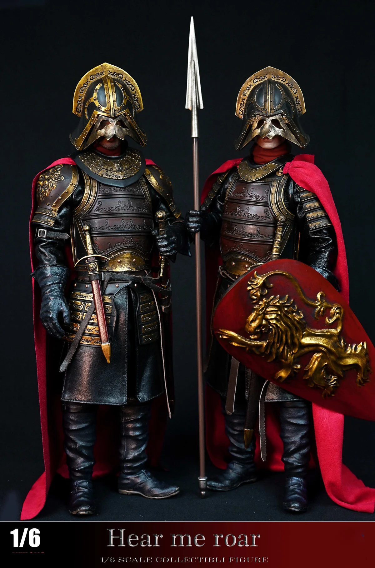 

1/6 Scale Action Figure Doll General of Lannister Army Nobleman or Sergeant 12" Super Flexible Collectible Figures Model Toys