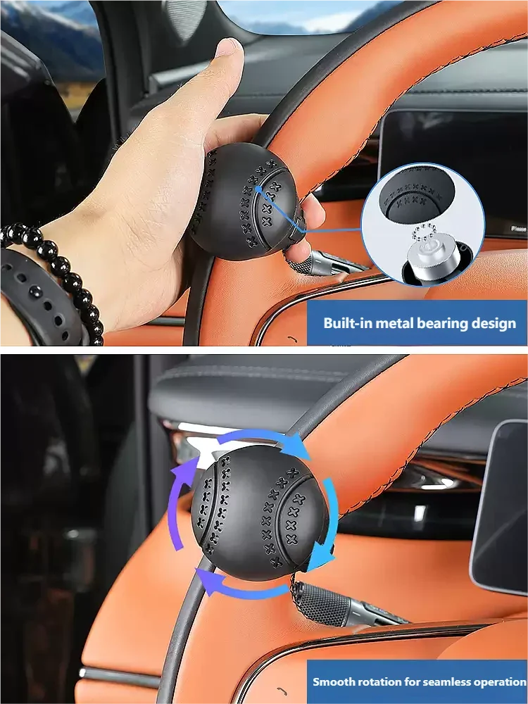 Фото Для Changan Qiyuan Nevo A06 2026 2027: Руль с усилителем поворотов (Power Ball), усилитель рулевого управления, приспособление для управления одной рукой №4