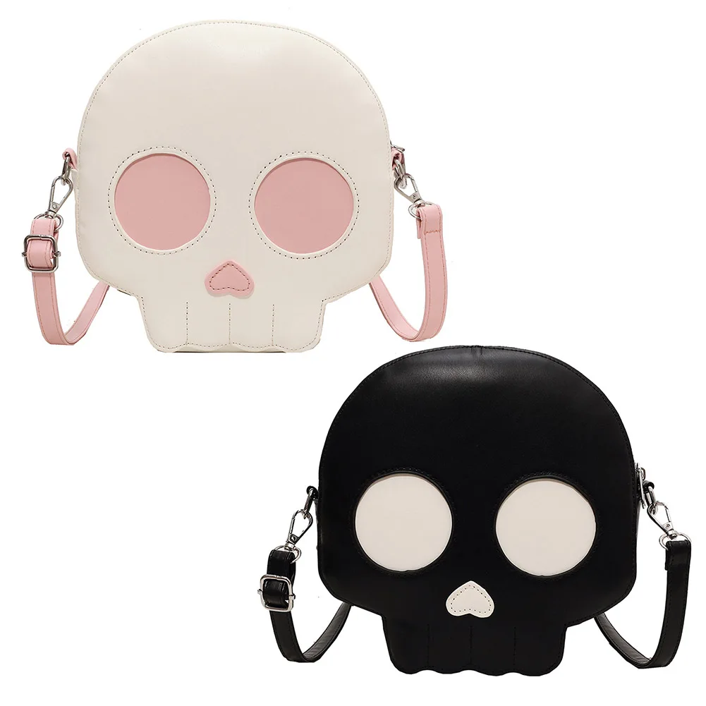 Классическая женская кожаная сумка через плечо с застежкой-молнией и