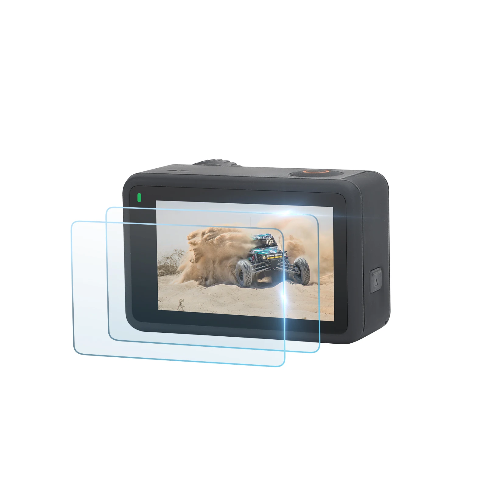 

For DJI Osmo Action3 Tempered Film Accessories Lens Protective Film Display HD Explosion-Proof Film