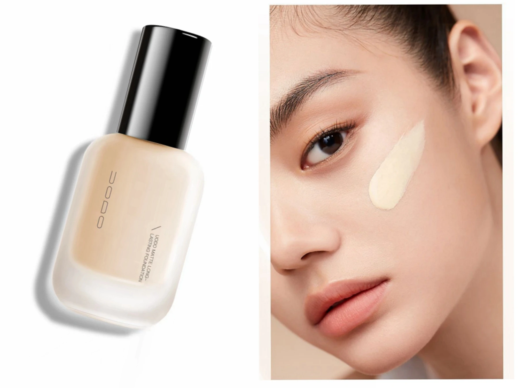 

UODO Liquid Foundation Concealer Long-lasting Bb Cream Flawless Skin for A Lasting Bright Dry To Oily Skin Free Skin Care 30ml