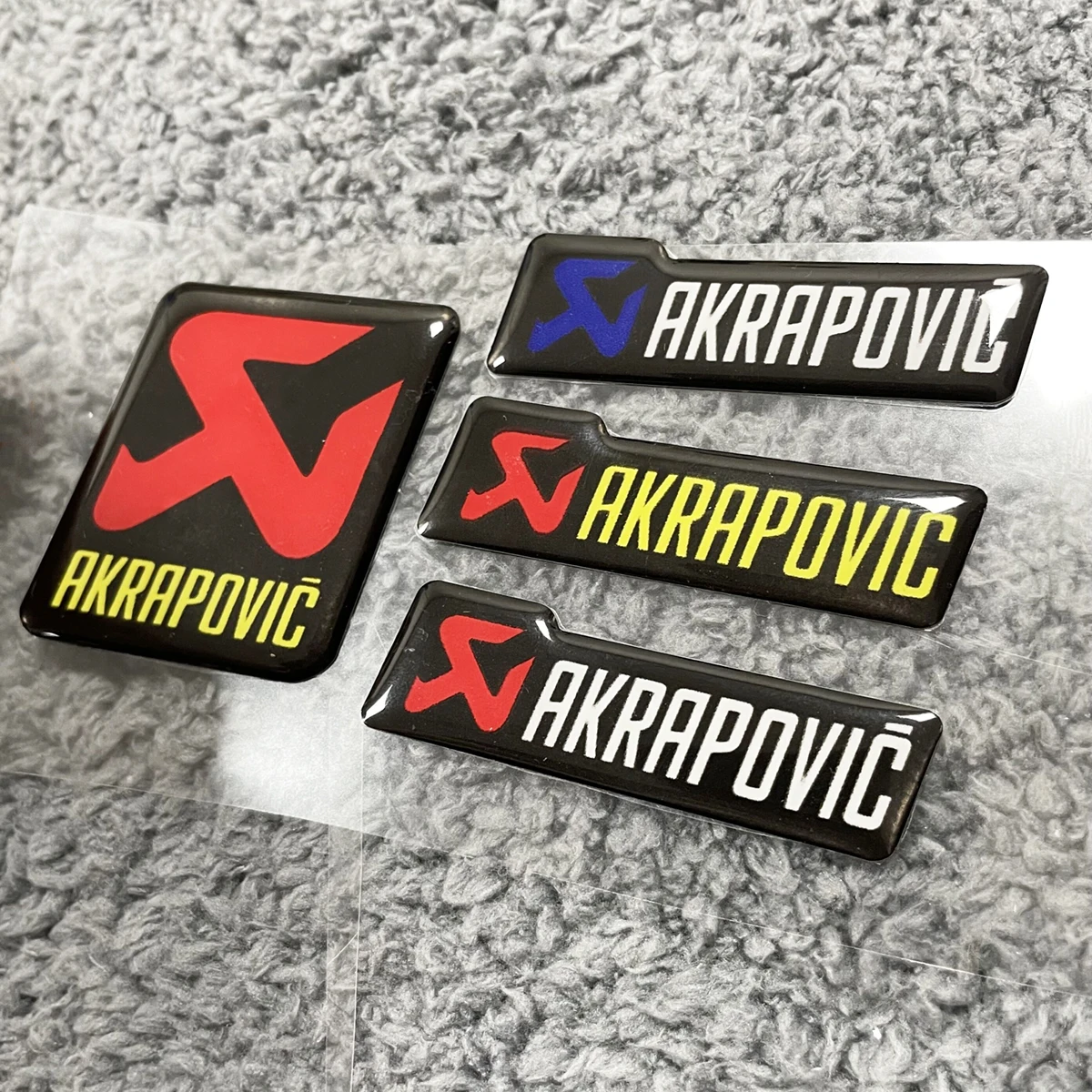 

3D Resin Ducati Stickers Decals Logo For Akrapovic Yamaha Honda KTM Kawasaki BMW