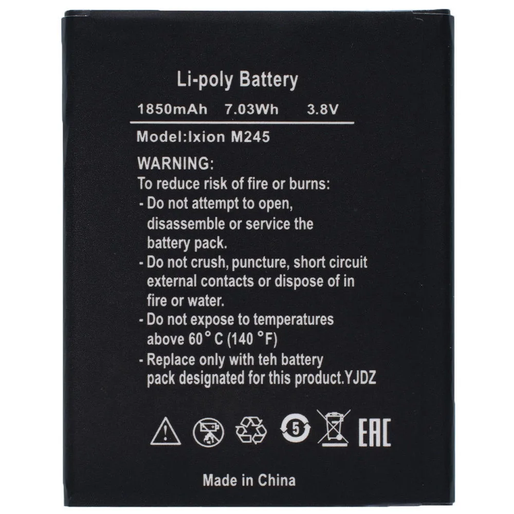 Аккумулятор для DEXP Ixion M245 Snap / BL-4D-I |