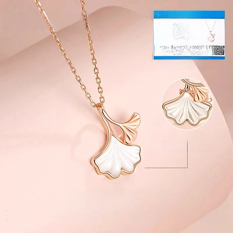 [Purica] Женское ожерелье Sansheng Lucky из стерлингового серебра 999 пробы новинка 2024