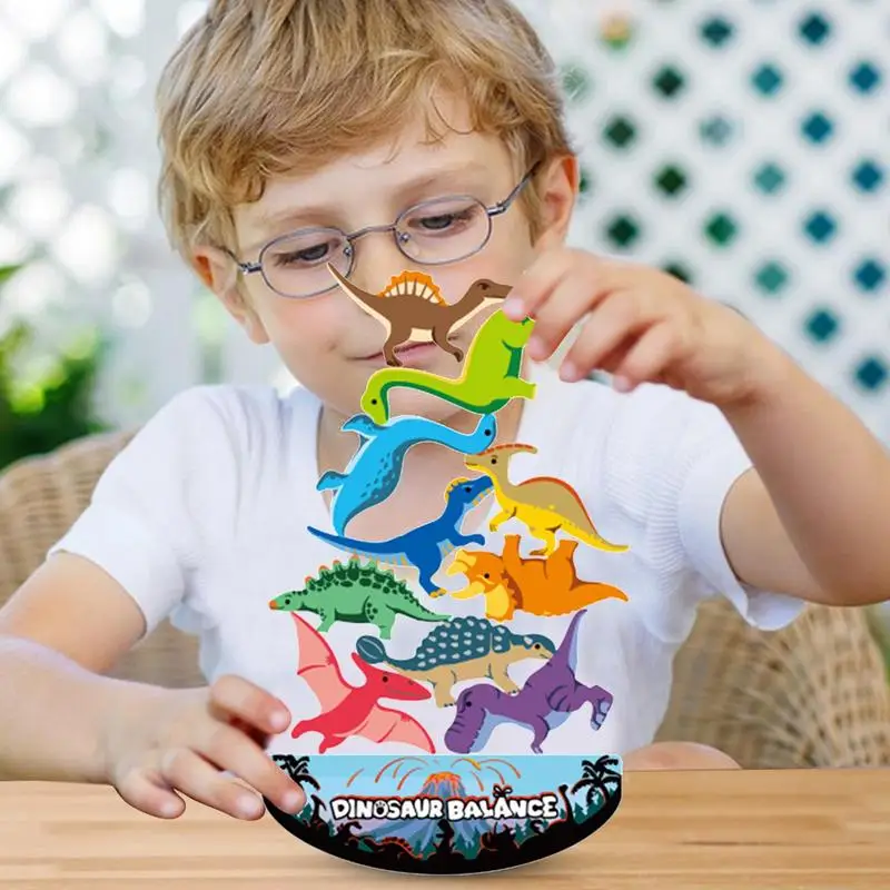Деревянные блоки для сборки игрушки динозавров интерактивные Обучающие