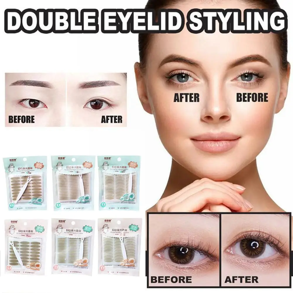 

Invisible Double-fold Eyelid Sticker Natural Eye-Lift Sticke Transparent Eyelid Self-adhesive Mesh-Lace Tape Invisible F3B8