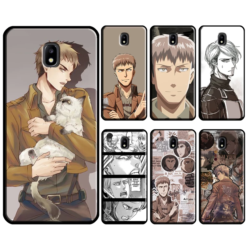 Jean Kirstein Attack on Titan Case On For Samsung J8 2018 A7 A9 A6 A8 J4 J6 Plus J5 J7 J3 J1 2016 A3 A5 2017 Case Cover