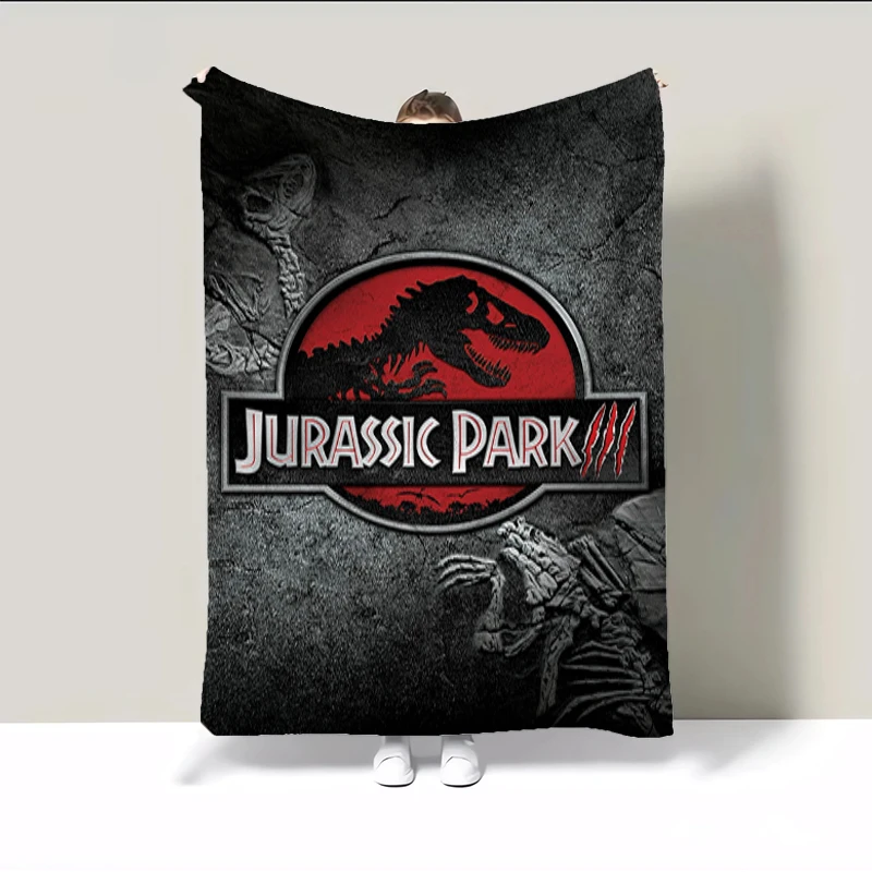 

Nordic Throw Blanket Jurassic Park for Sofa Bedspread on the Bed Bedroom Decoration Decorative Blankets Custom Anime Summer Nap