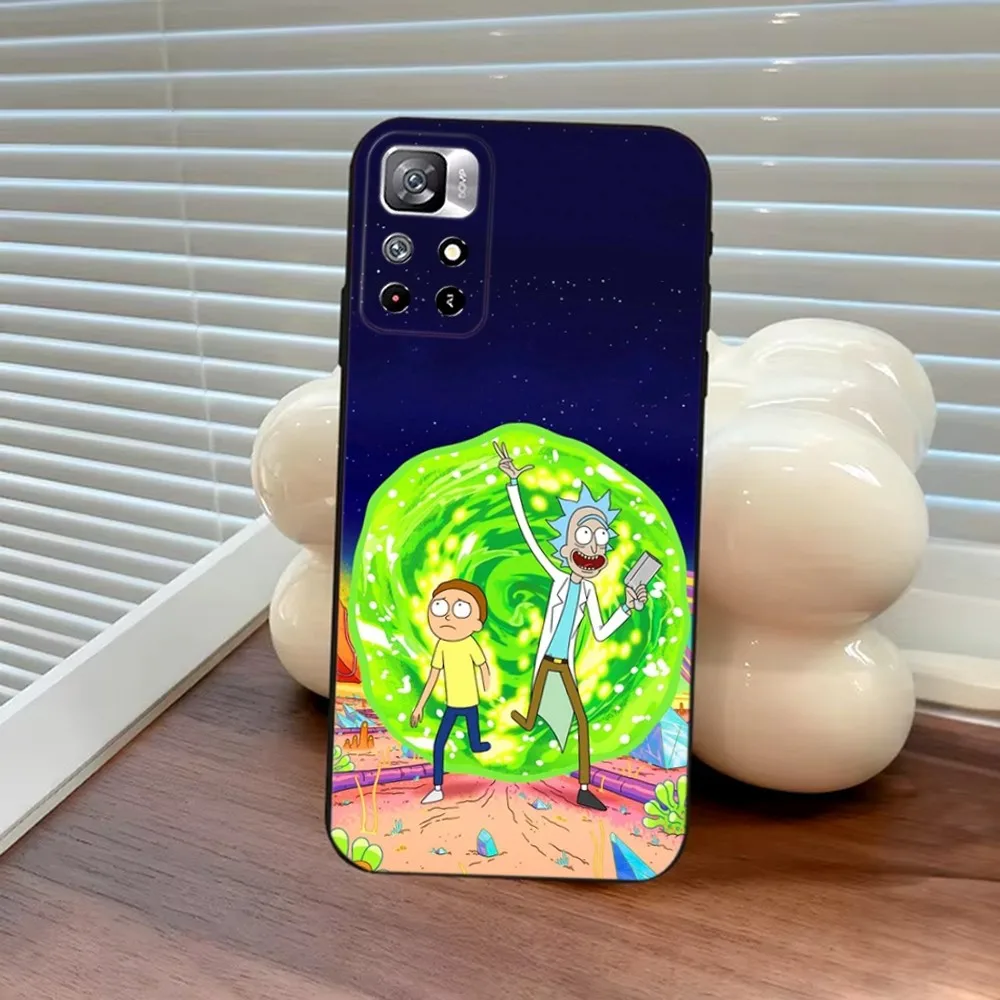 Funny R-Rickys And M-Morties Phone Case For Samsung S25 S24 S23 S22 S21 FE S30 S20 S10 Plus Ultra Lite 5G Silicone Cover