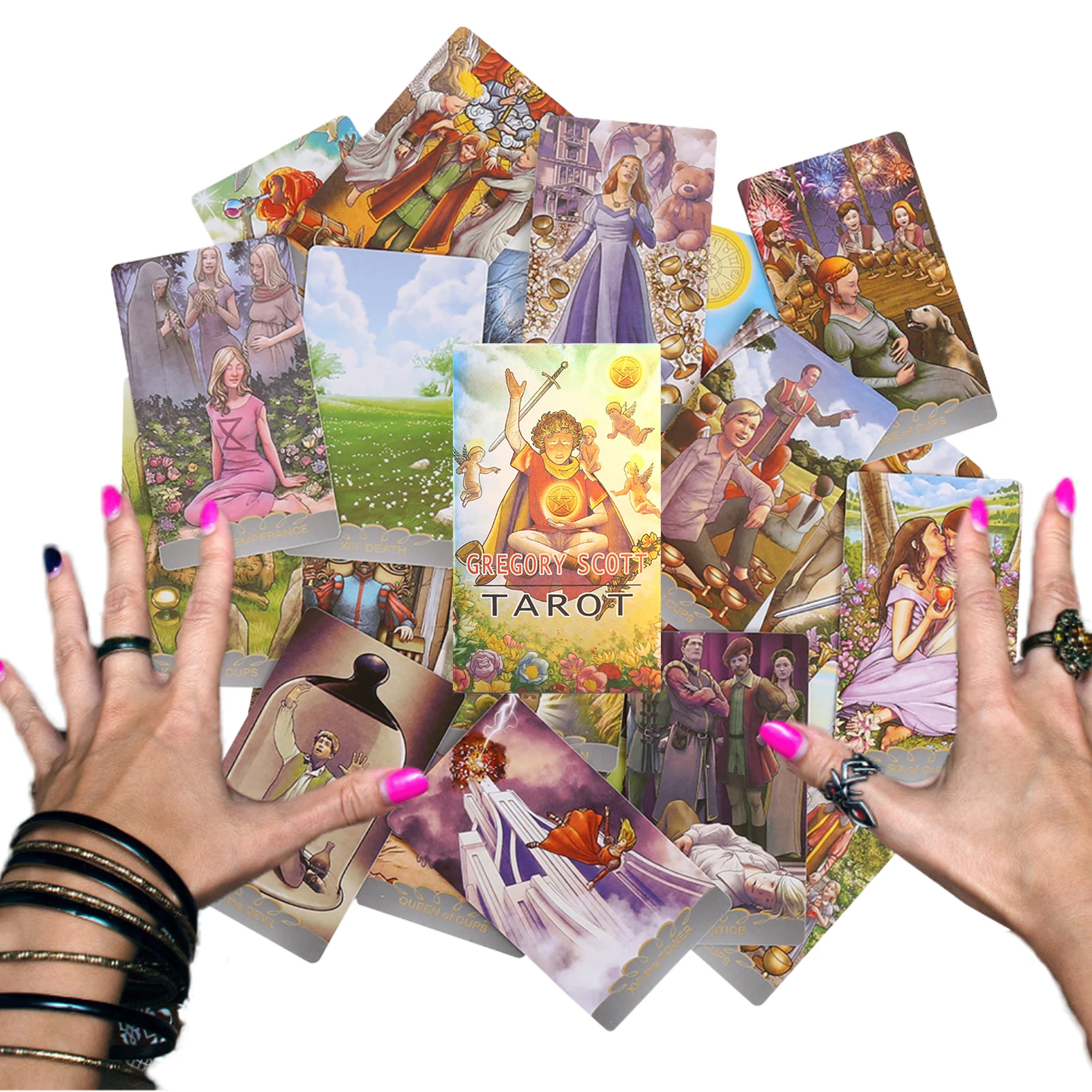 

Tarot Cards Oracle Divination Entertainment Parties Board Game Tarot Deck Family Entertainment Games