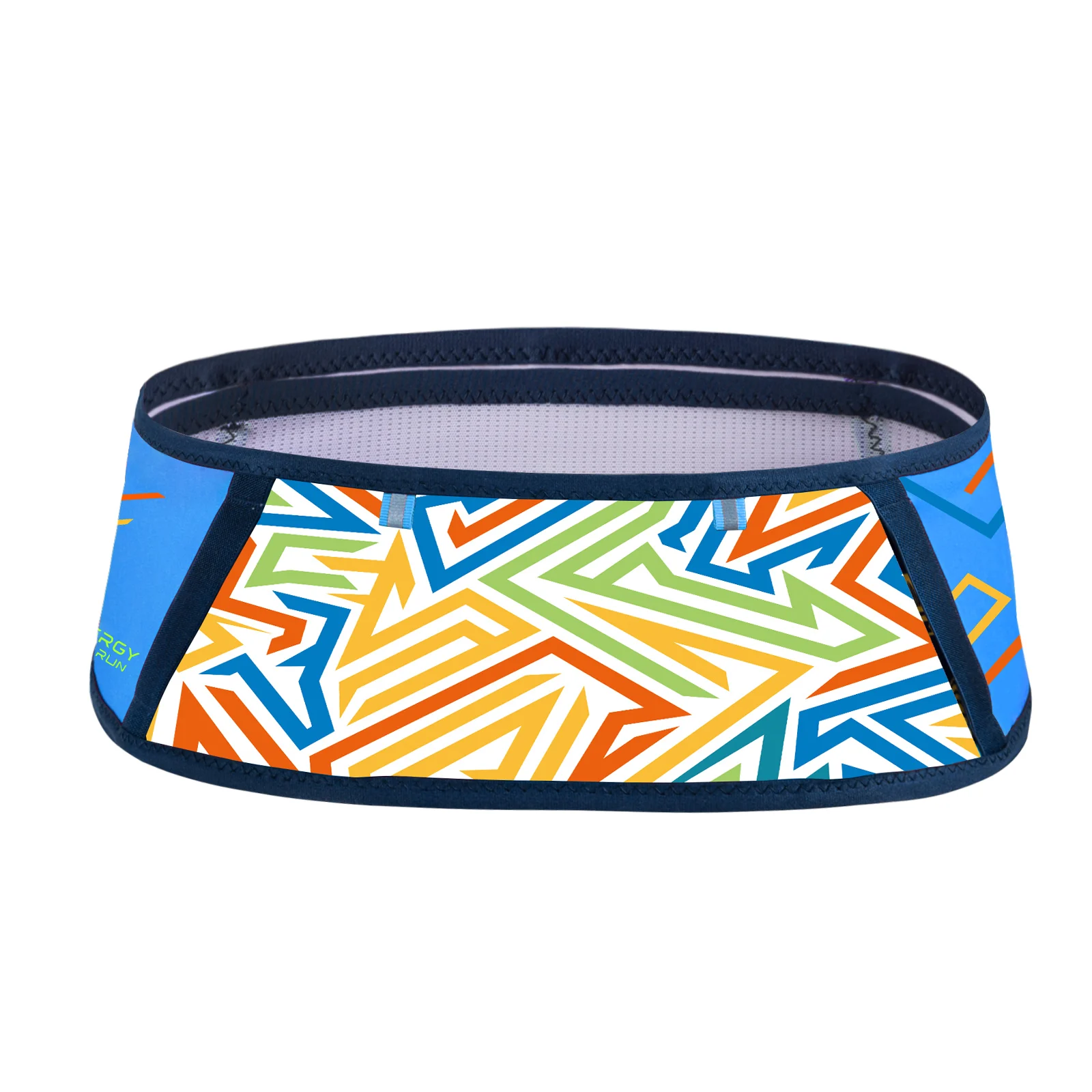 AONIJIE W8108 Unisex Lightweight Sports Pockets Breathable Waist Belt Bag Colorful Fanny Pack for Running Gym Marathon Race