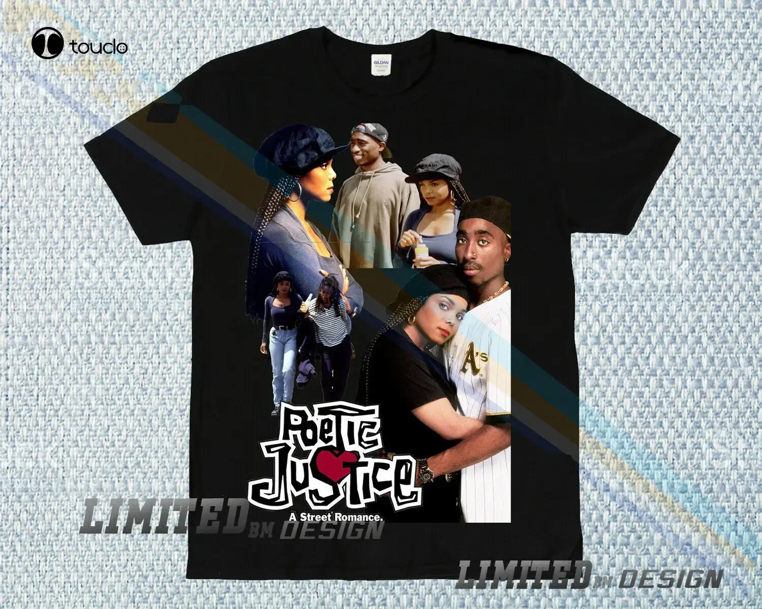 Новый! !! Ограниченная футболка Poetic Justice всех размеров S-5XL на заказ для взрослых и