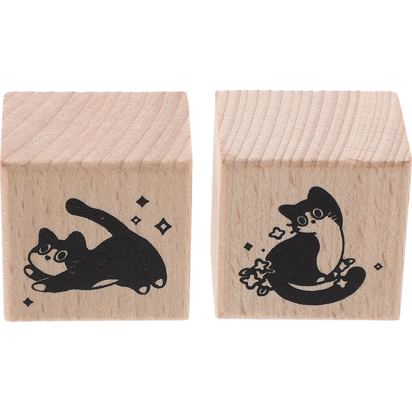 

2 шт. деревянные штампы для рукоделия, деревянные штампы для журнала, штампы для скрапбукинга