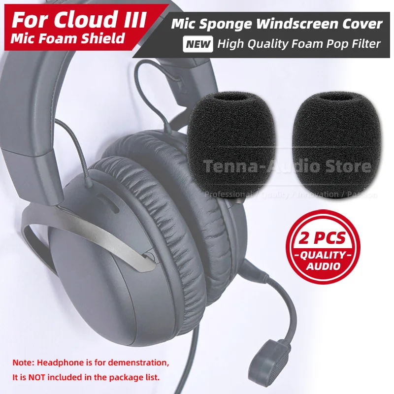 2 шт. губка для наушников Kingston HyperX Cloud III