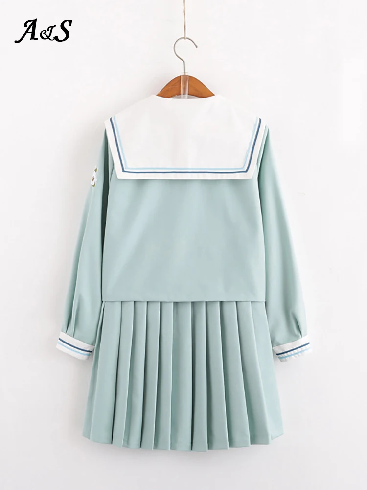 Японская школьная Униформа Anbenser стандартный костюм матросца колледжа JK базовые