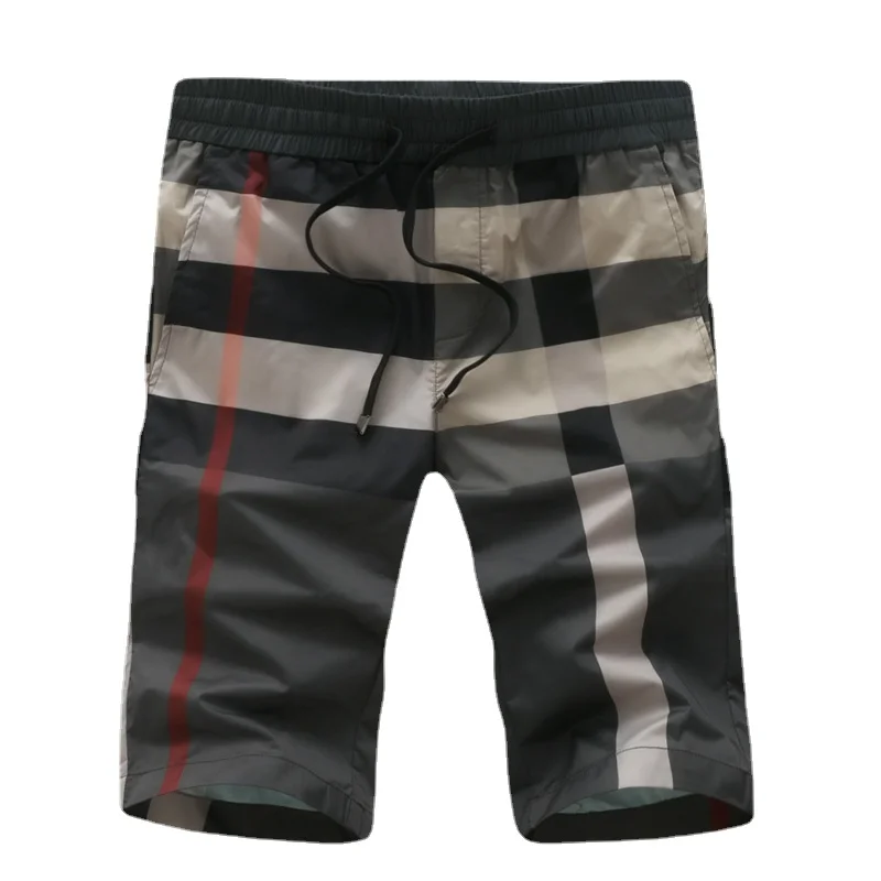 

Новинка 2022, яркие высококачественные летние модные повседневные дышащие мужские шорты в клетку