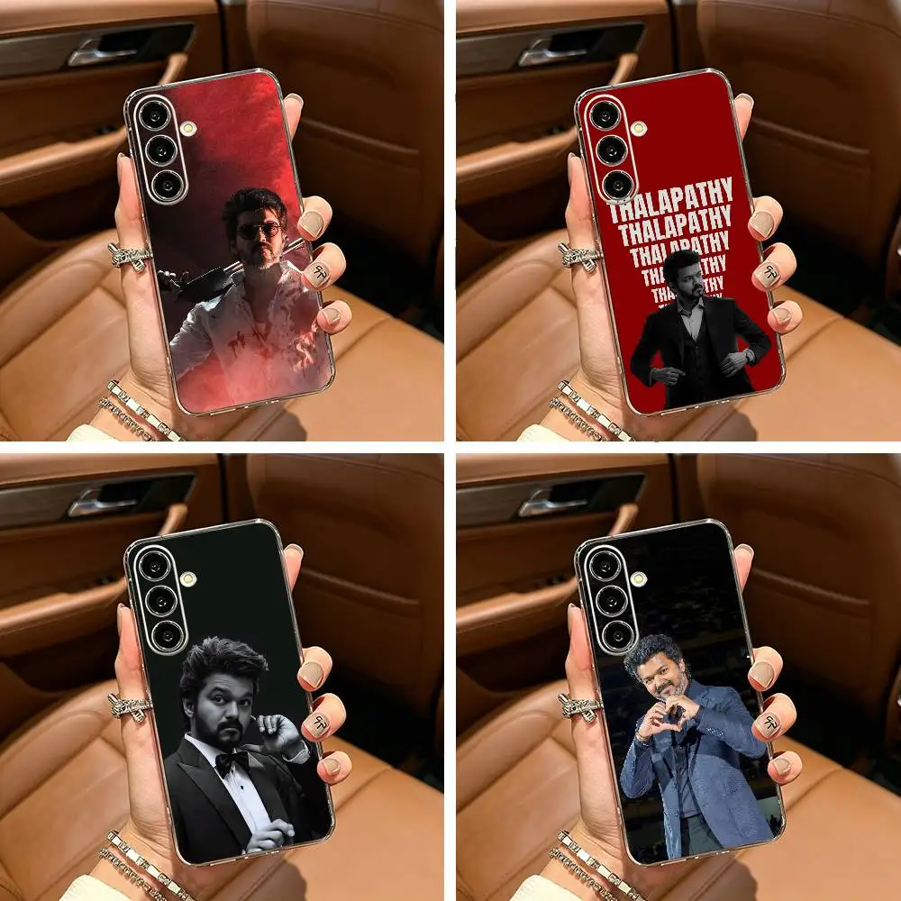 Фото Чехол для телефона Thalapathy Vijay India из прозрачного мягкого силикона для Samsung Galaxy A71, A70, A52, A51, A40, A30 №1
