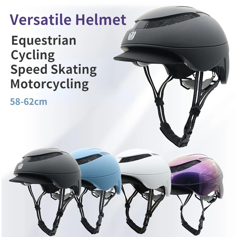 

Ultralight Summer Equestrian Safety Helmet Adults Riding Cap Horse Riding Motorcycle Riding Protective Helmet Cycling Cap 58-62