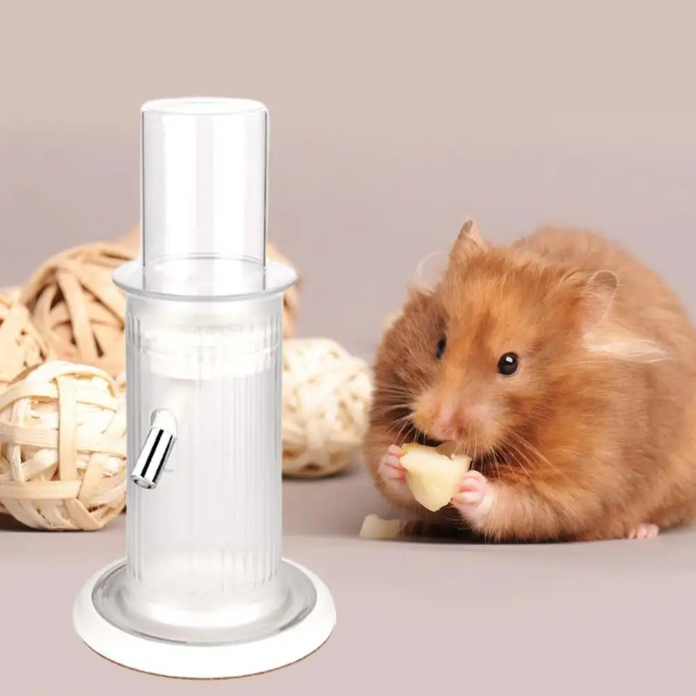 

Практичная Герметичная Бутылка Для Воды для хомяка, удобный диспенсер для воды для хомяка с канделябром, аксессуары для фотоклетки