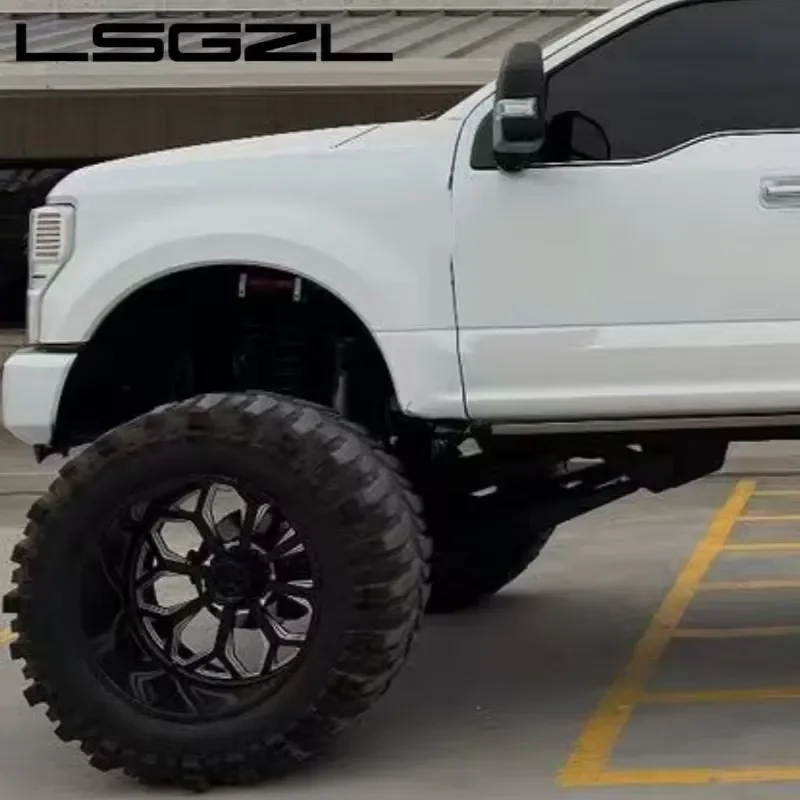 Фото Колесные диски LSGZL Custom Black Deep Dish для внедорожников, размеры 20x10, 22x12, 22x14, 24x12, 24x14, с разболтовкой 6x139.7, 6x5.5, 8x6.5, 8x180, 10x225, для грузовиков №2