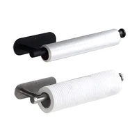 self adhesive wall mounted toilet paper roll holder kitchen roll tissue stand organizer stainless steel towel racks holder