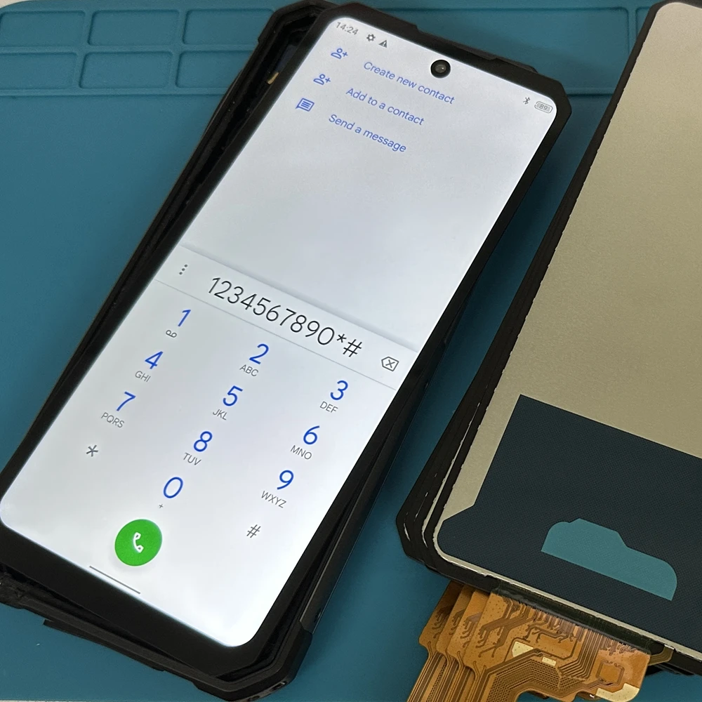 Фото Оригинальный ЖК-дисплей для OUKITEL WP17 WP19 Pro, дигитайзер сенсорного экрана в сборе для OUKITEL WP27 WP21, детали ЖК-дисплея Ultra Display №2