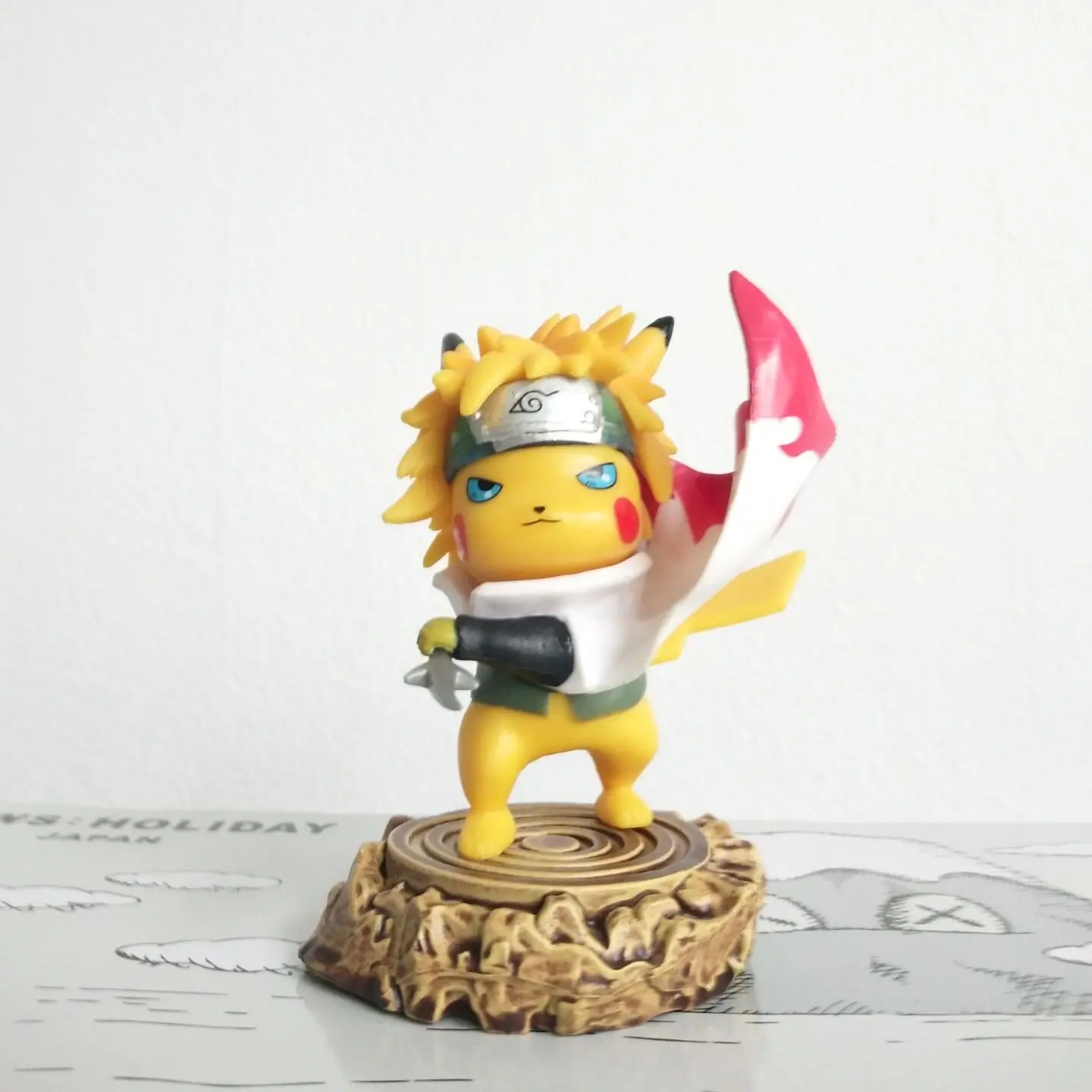 

Pokemon Anime Cosplay Wave Wind Minato Cute Doll Ornaments Collectibles Birthday Gifts Display DecorationsChristmas Children's