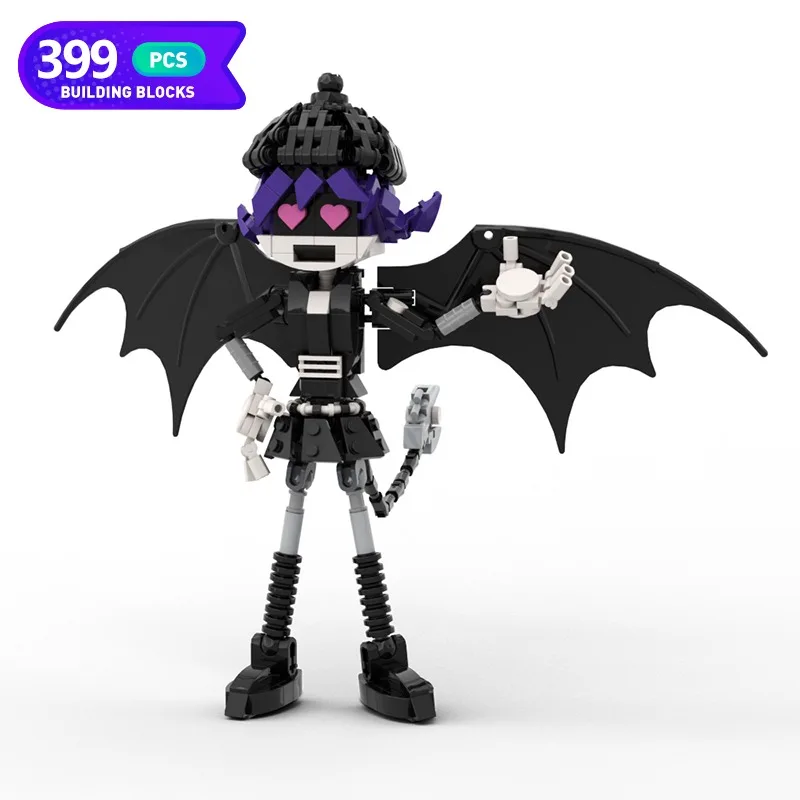 

MOC Anime Murder Dronesed Action Figure Building Blocks Building Block Model Black Demon Halloween Brick Children Gift