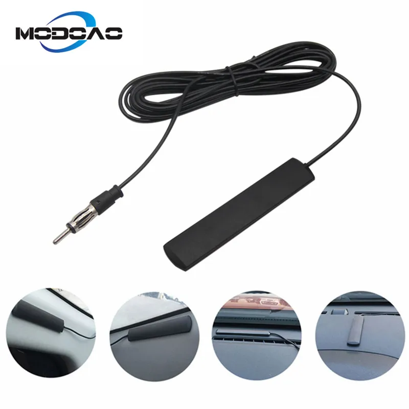 

Universal Auto Car Radio FM Antenna Signal Amp Amplifier Marine Car Vehicle Boat RV Signal Enhance Device