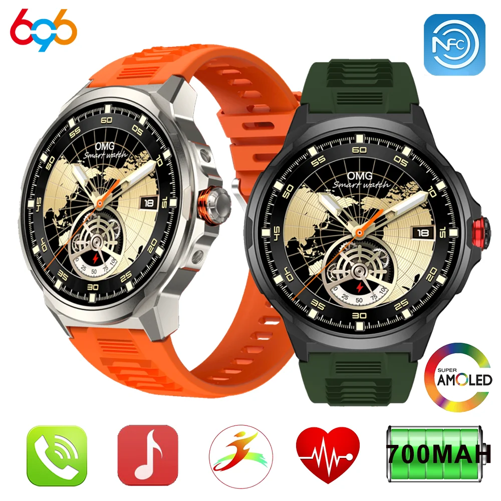 Мужские смарт-часы с фитнес-трекером пульсометром и тонометром цвет в