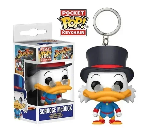 Брелок Funko POP SCROOGE McDUCK Zombie Kenny TINA BELCHER ASH SALLY Seated CHOST RIDER ELVIRA экшн-фигурка модель