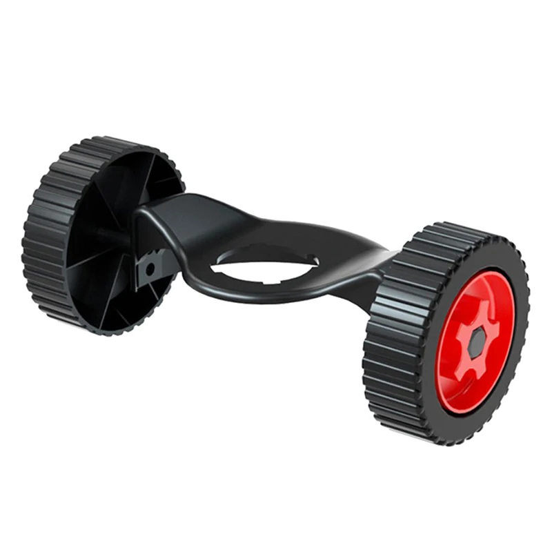 1pc Lawn Mower Rolling Wheel Bilateral Wheel For Electric Grass Trimmer Auxiliary Tool Lawn Mower Wheels Power Tools Accessories