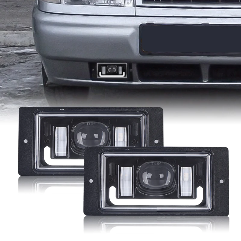 

1pair Led Fog Light fog Passing Light for Vaz 2114 van Chevrolet Waterproof 12V 6000K For Lada 2110 - 2117 Cars Front Fog Lamp