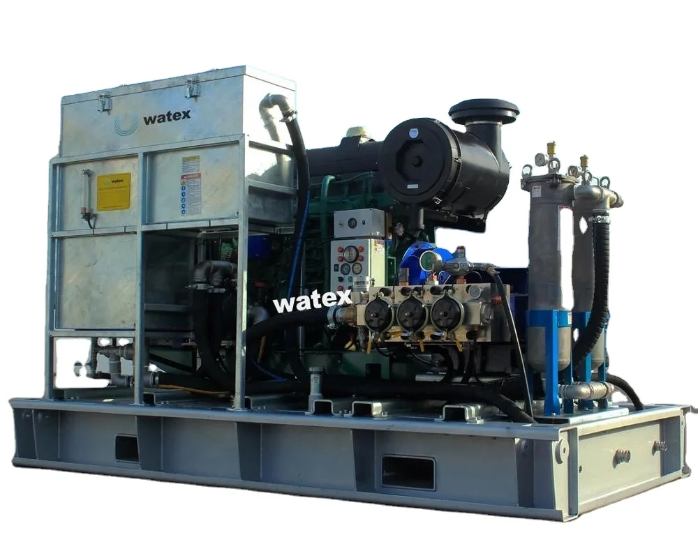 High pressure cleaning machine Ultra high pressure water cleaning blasting equipment UHP water blasting equipment