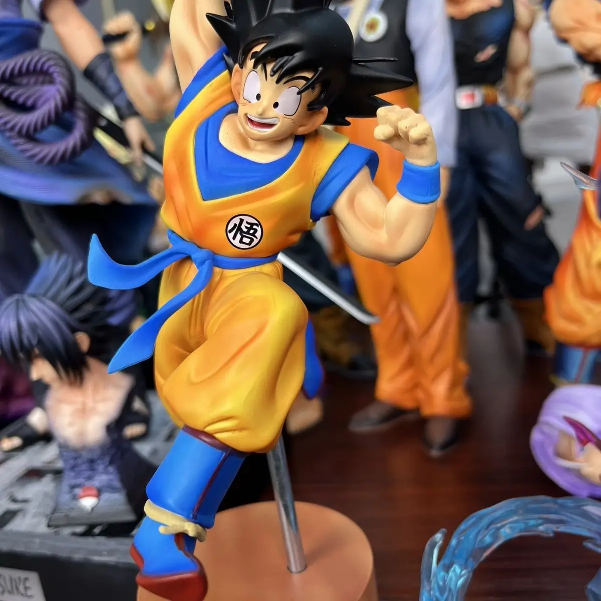 Фото Фигурка Гоку в форме Infinite Form Super SSj3 из Dragon Ball Z, 9,84 дюйма/25 см, подвижная, из ПВХ, любимая игрушка для фанатов аниме, подарок для поклонников. №3