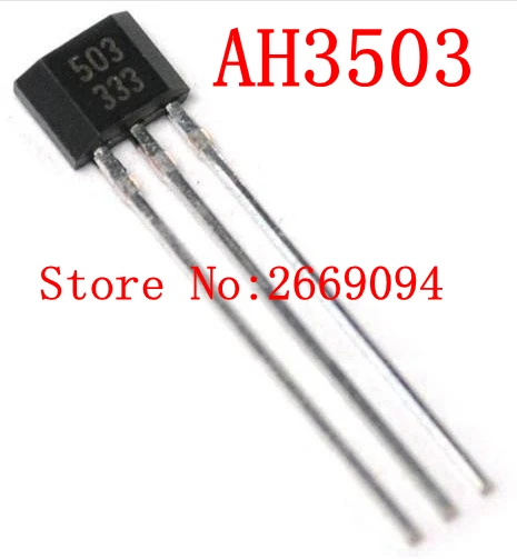 

100PCS / 200PCS pcs AH3503 3503 TO-92UA Casing Linear Hall Effect Sensor Hall Sensor Motor
