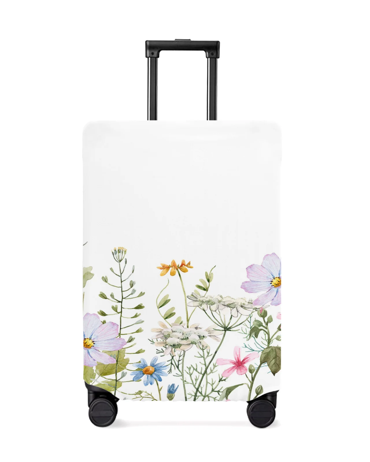 

Spring Flower Vanilla Wildflower Travel Luggage Cover Elastic Baggage Cover Suitcase Case Dust Cover Travel Accessories