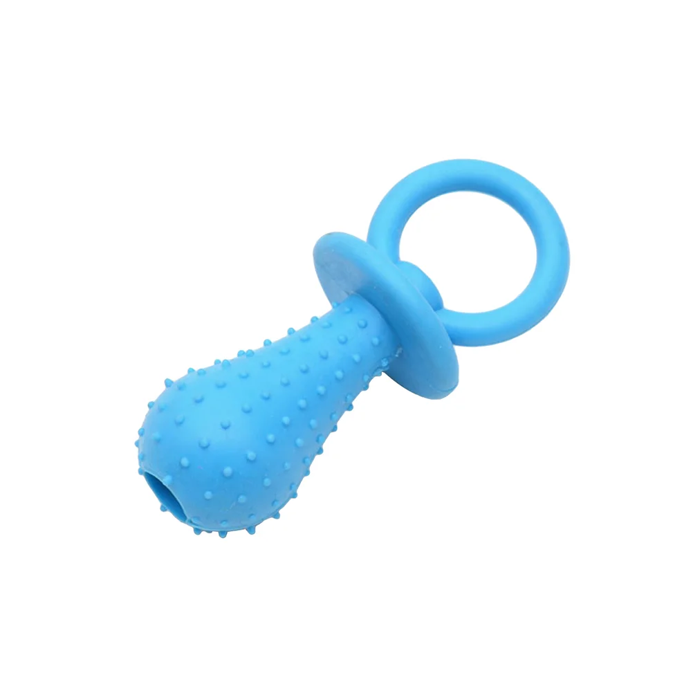 

Toys Chew Pacifier Toy Dog Pet Puppy Teething Molar Teeth Rubber Biting Tools Interactive Cleaning Chewing Pets Squeaky Dogs