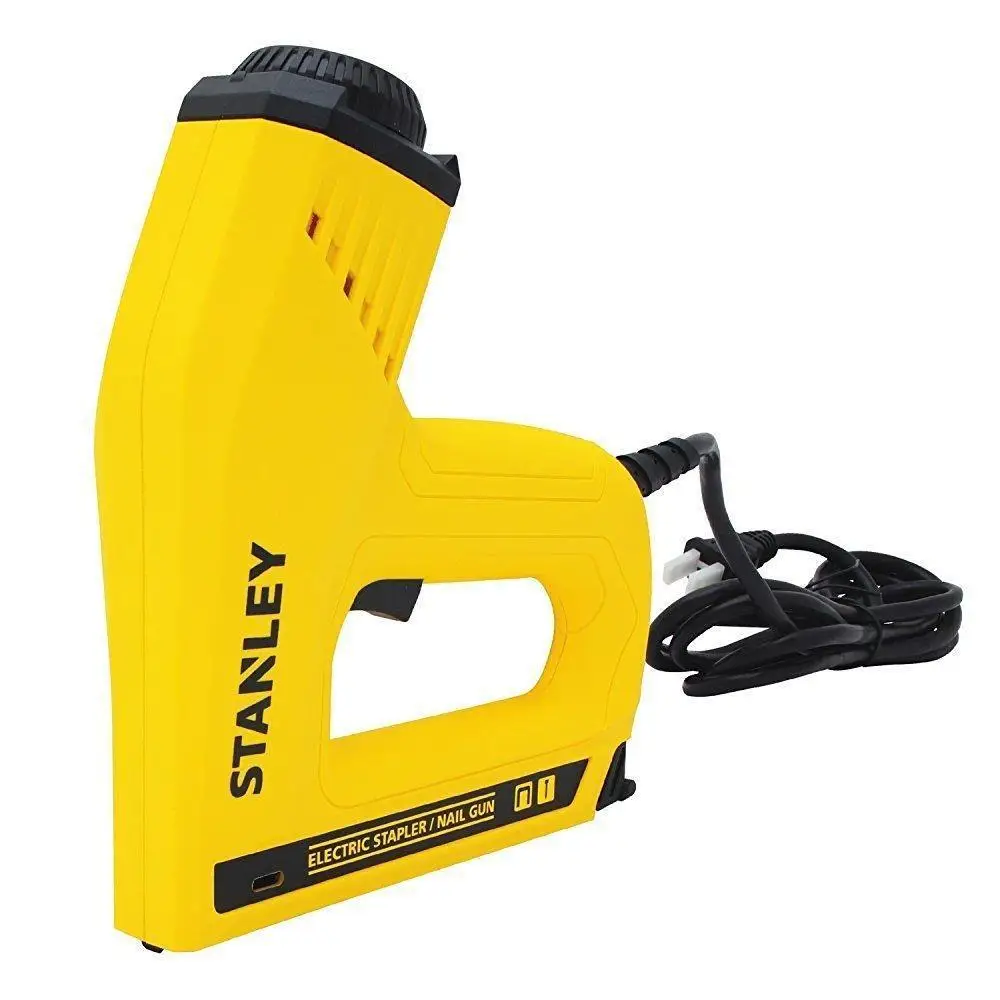 

Stanley ST6TRE550 Nails Gun, 80W, Ergonomic Design, comfortable and Safe Use EU Plug Type