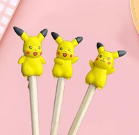 36pcs pokemon anime cute pikachu cartoon eraser primary school students supplies creative stationery prize birthday gifts