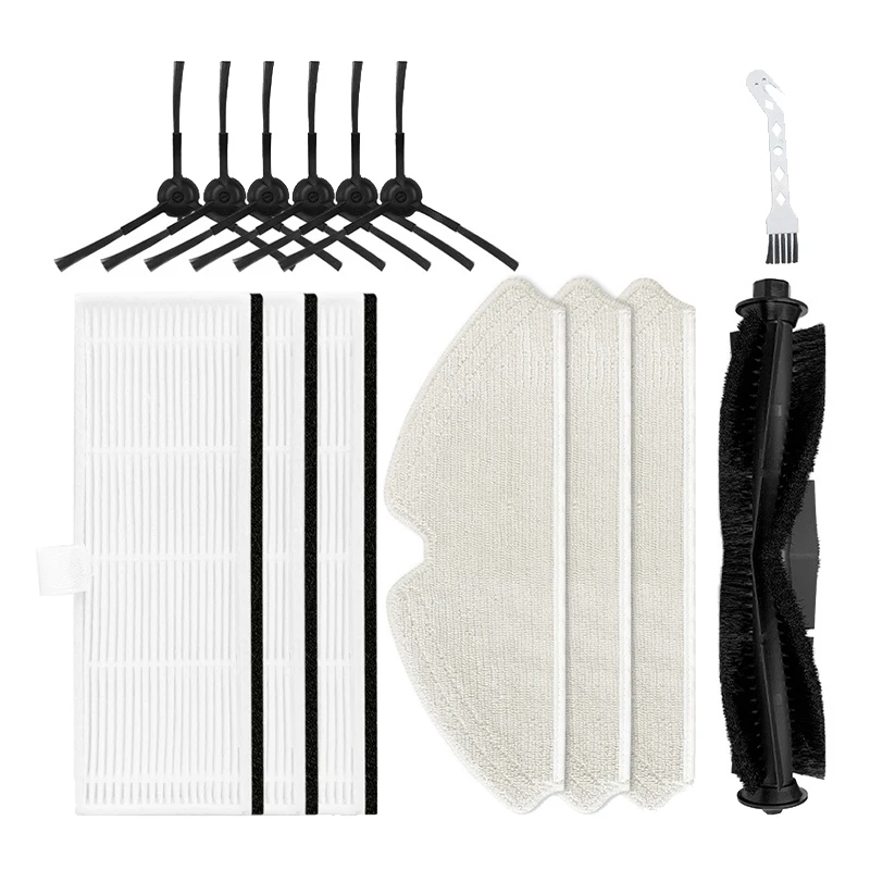 

Запчасти для робота-пылесоса Proscenic M7 PRO, боковая щетка с роликами, HEPA Mops