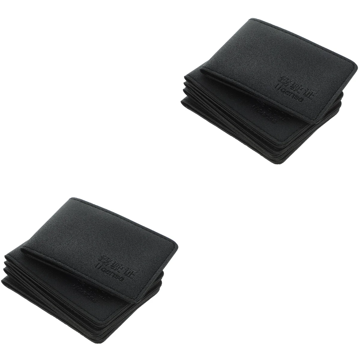 

10 Pcs Card Wallets Driver's License Set Credit Holder Register Id Cards Bag Registration Insurance Bank Auto Document Man