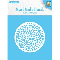 2022 spring small bubbles round stencil diy craft paper greeting cards scrapbooking album diary coloring kids fun drawing molds