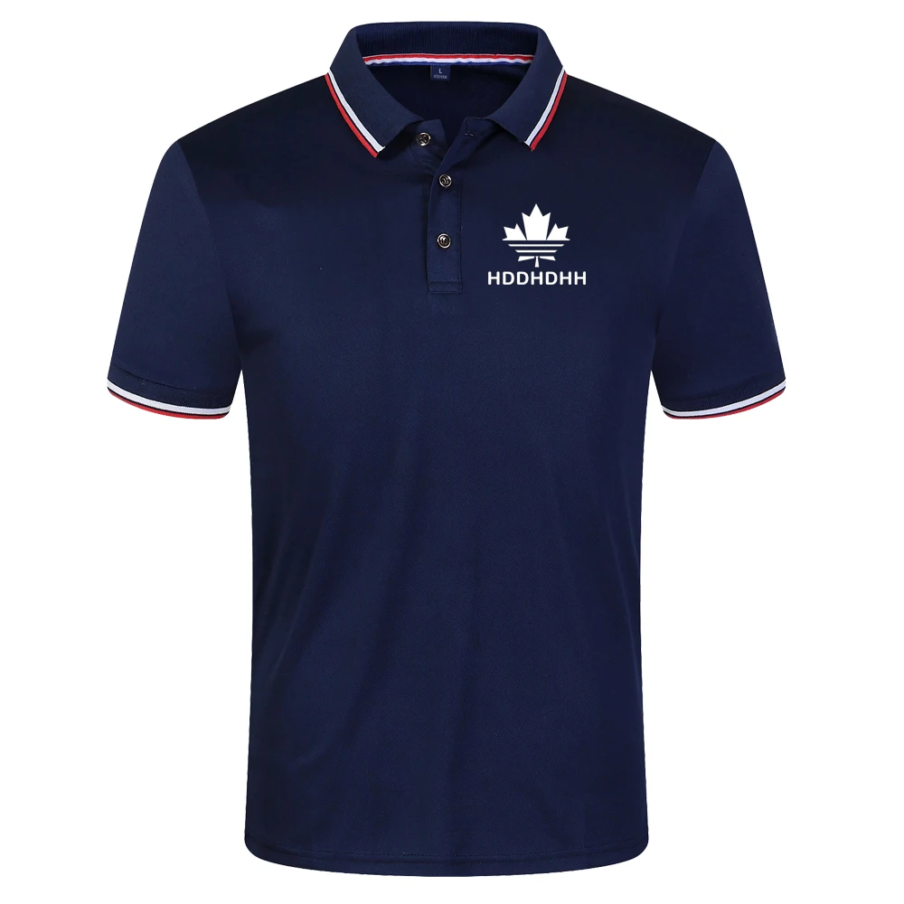 

Рубашка-поло мужская с коротким рукавом, Повседневная модная уличная одежда, лето