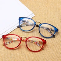 ultralight reading glasses women men round resin frame fashion spring hinges anti blu ray anti fatigue 1 2 3 to 4