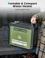 Портативный водонагреватель для душа KEMIMOTO#4