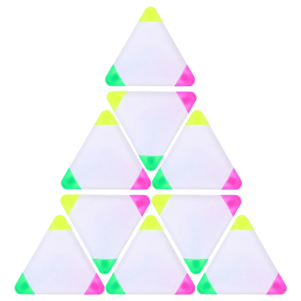 9-шт. Карманный маркер цветная ручка блестящие маркеры цветной эскиз пластиковая